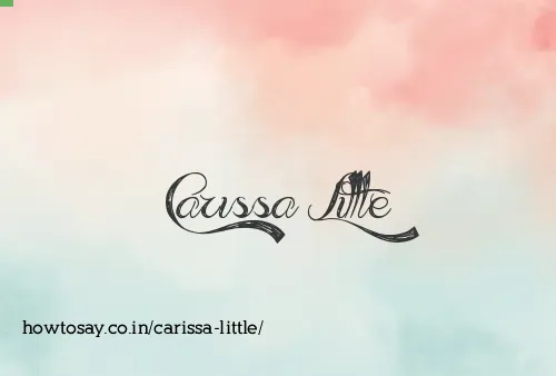 Carissa Little