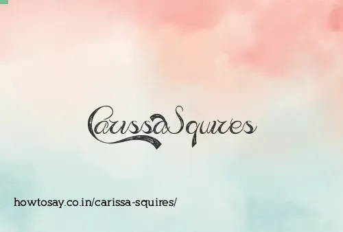 Carissa Squires