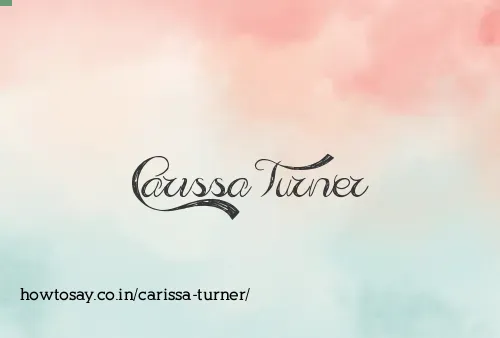 Carissa Turner