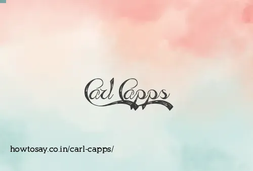 Carl Capps