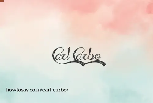 Carl Carbo