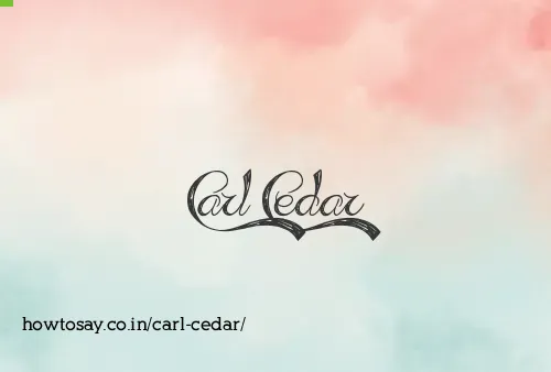 Carl Cedar