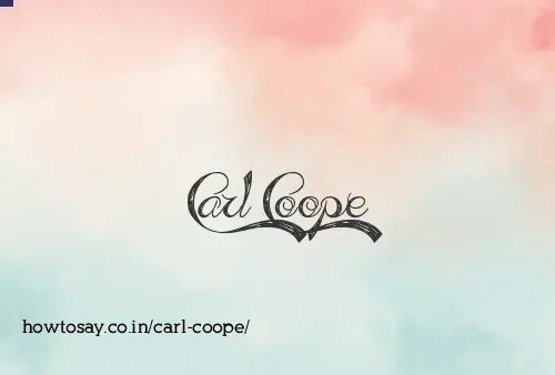 Carl Coope