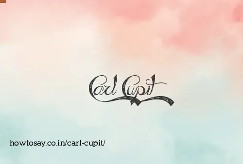 Carl Cupit