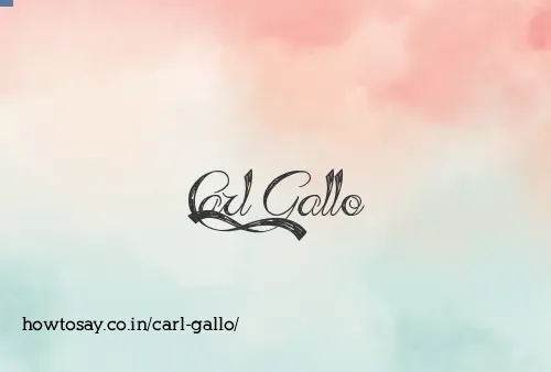 Carl Gallo