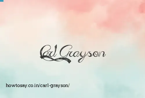 Carl Grayson