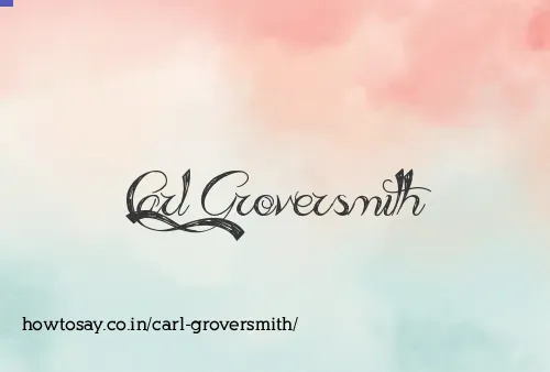 Carl Groversmith