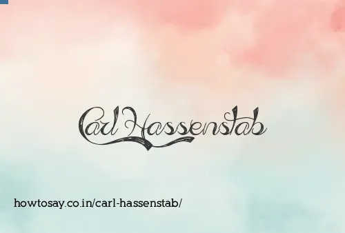 Carl Hassenstab