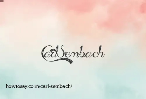 Carl Sembach