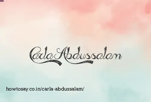Carla Abdussalam