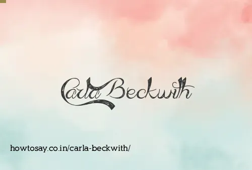 Carla Beckwith