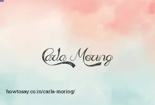 Carla Moring