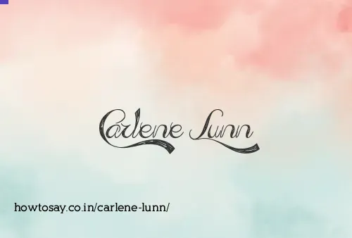 Carlene Lunn