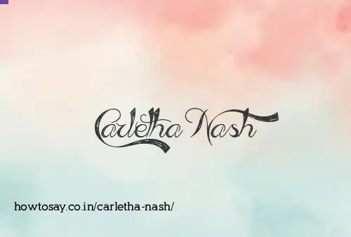 Carletha Nash