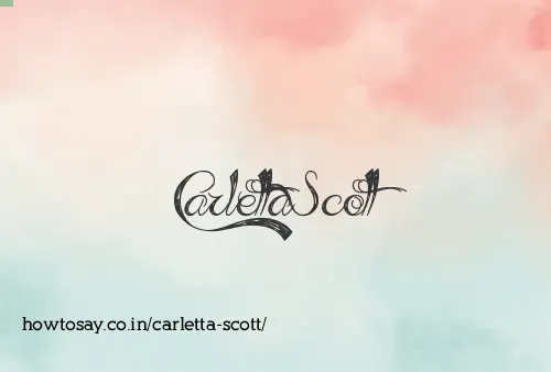 Carletta Scott