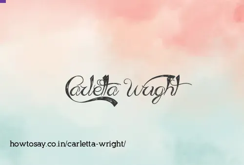 Carletta Wright