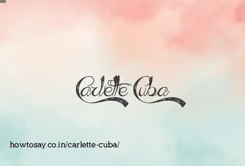 Carlette Cuba