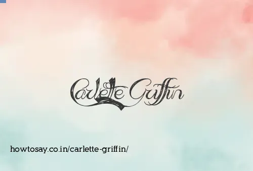 Carlette Griffin