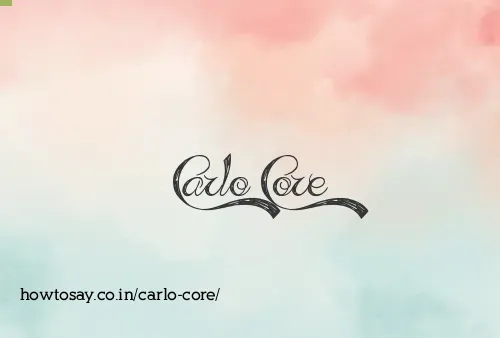 Carlo Core