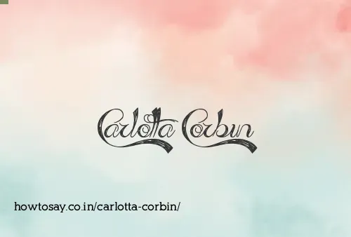 Carlotta Corbin