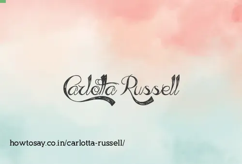 Carlotta Russell