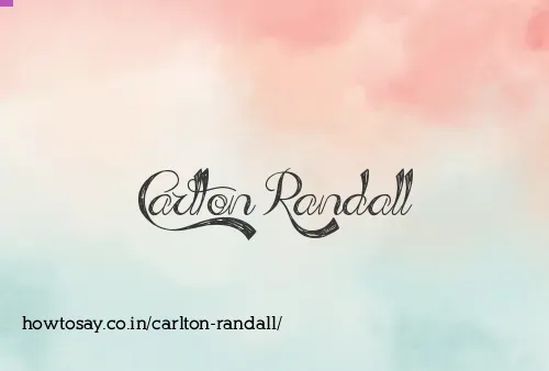 Carlton Randall