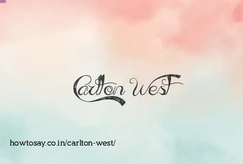 Carlton West