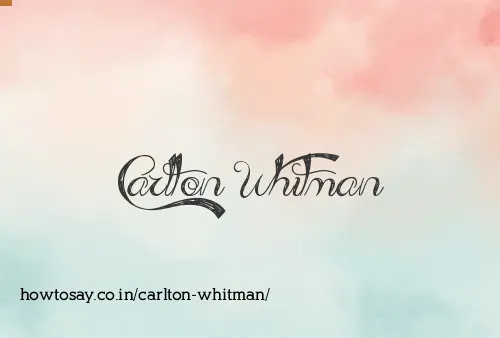 Carlton Whitman