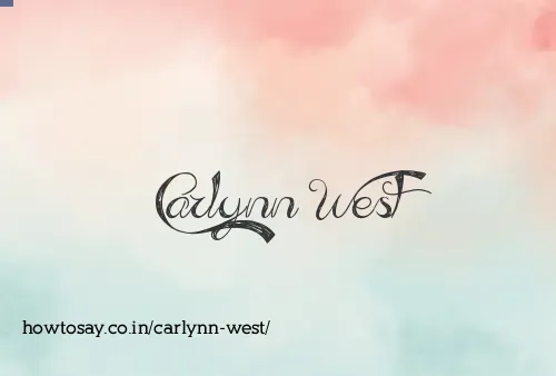 Carlynn West