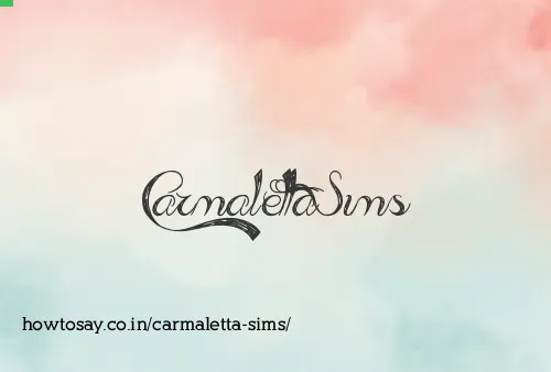 Carmaletta Sims