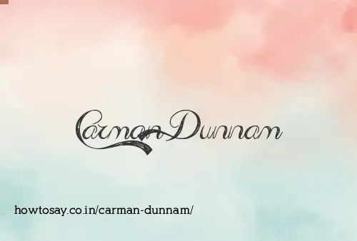 Carman Dunnam