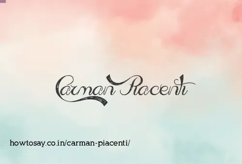 Carman Piacenti