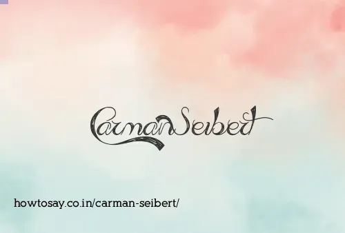 Carman Seibert