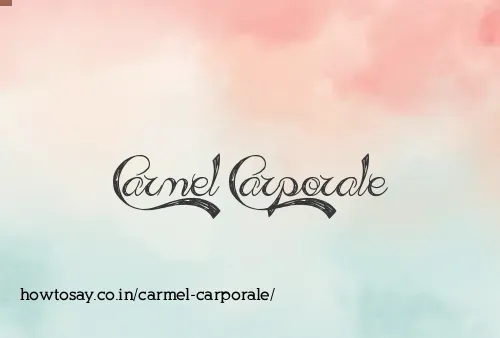 Carmel Carporale