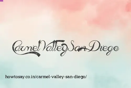 Carmel Valley San Diego