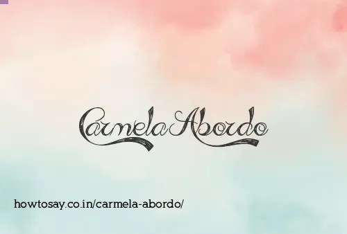 Carmela Abordo