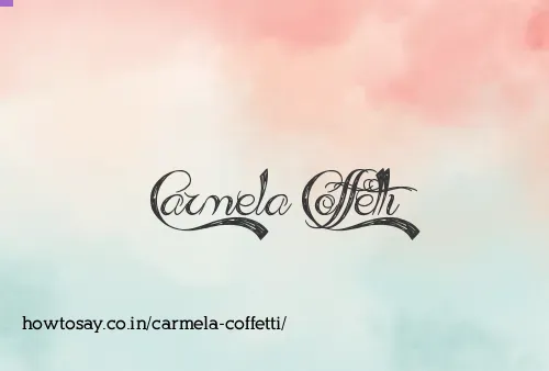 Carmela Coffetti