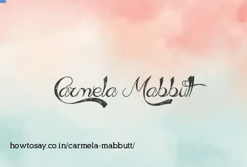 Carmela Mabbutt