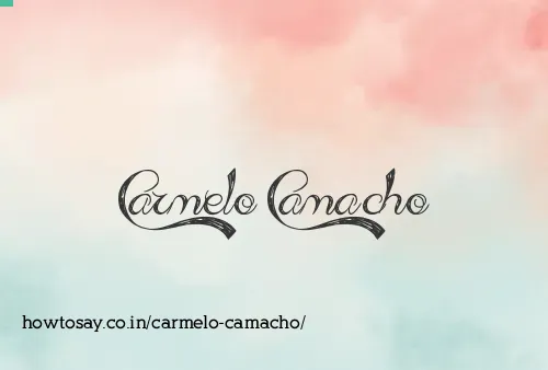 Carmelo Camacho