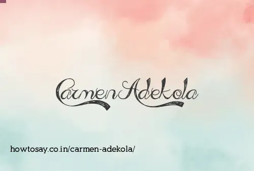 Carmen Adekola