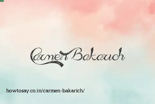 Carmen Bakarich