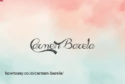 Carmen Barela