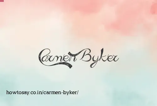 Carmen Byker