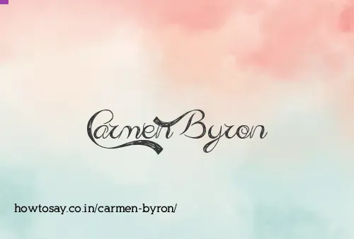 Carmen Byron