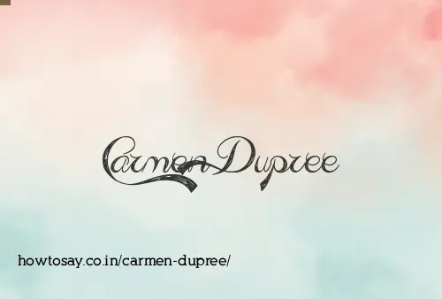 Carmen Dupree