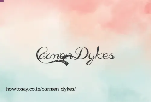 Carmen Dykes