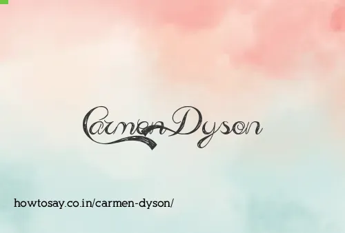 Carmen Dyson