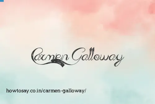 Carmen Galloway