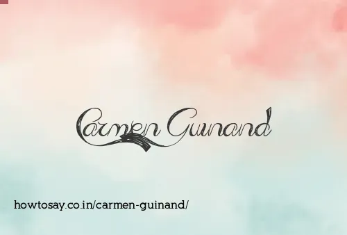 Carmen Guinand