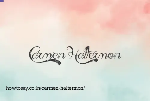 Carmen Haltermon
